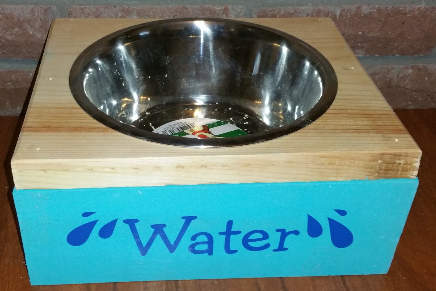 Personalized Pet Bowl Stands Comes With 2 2 Quart Bowls This Etsy