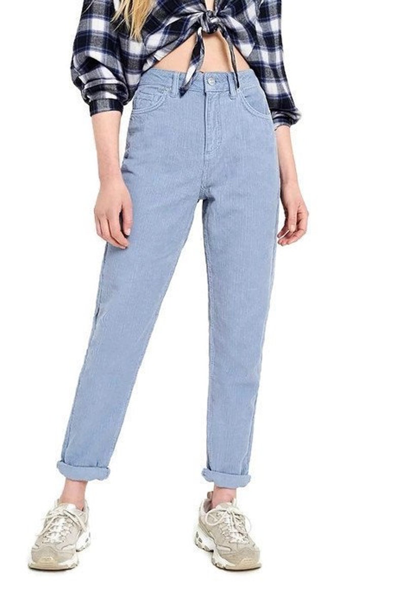 corduroy pants mom jeans