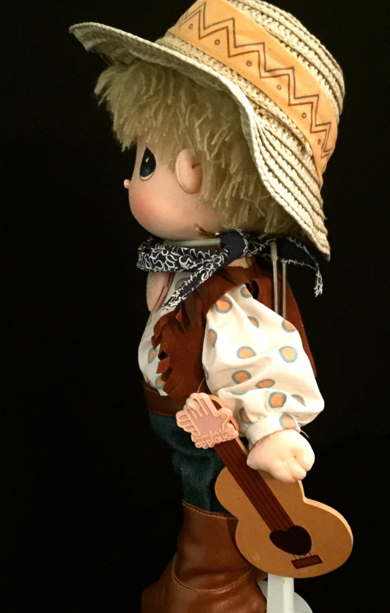 Precious Moments Cowboy Doll Applause Series Etsy