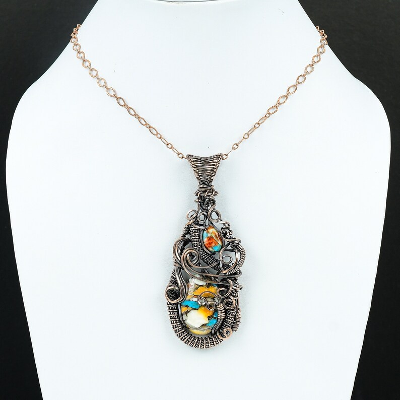 #Gemstone
#TurquoiseGemstonePendant
#Oyster
#WrappingStones
#Jewelry
#TurquoiseStone
#WrappedPendant
#TurquoiseJewelry
#WireWrap
#Gemstone
#SpinyOysterPendant
#SpinyOysterJewelry
#CopperPendant
#HandmadeCopperJewelry
#WireWrappedPendant
#WirePendant