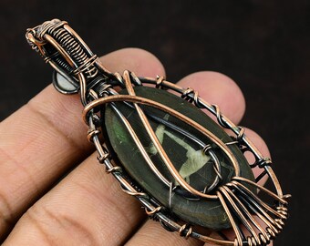 ②専用Re レニウム　99.99% 103g ペレット レアメタル　インゴット Evil Eye Moroccan Fossil Copper Wire Wrapped Pendant, Rainbow