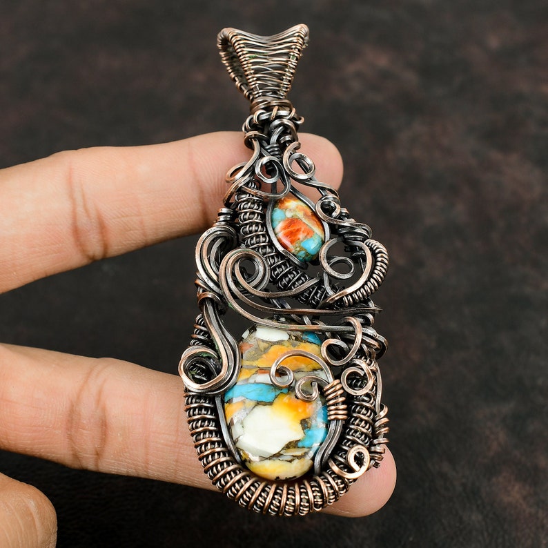 #Gemstone
#TurquoiseGemstonePendant
#Oyster
#WrappingStones
#Jewelry
#TurquoiseStone
#WrappedPendant
#TurquoiseJewelry
#WireWrap
#Gemstone
#SpinyOysterPendant
#SpinyOysterJewelry
#CopperPendant
#HandmadeCopperJewelry
#WireWrappedPendant
#WirePendant