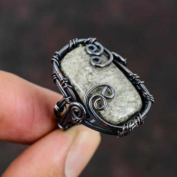 Handmade rings 2024 with wire