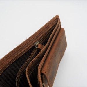 Personalisierbare RFID Herren Geldbörse aus Büffelleder: Stilvoll und langlebig Bild 7
