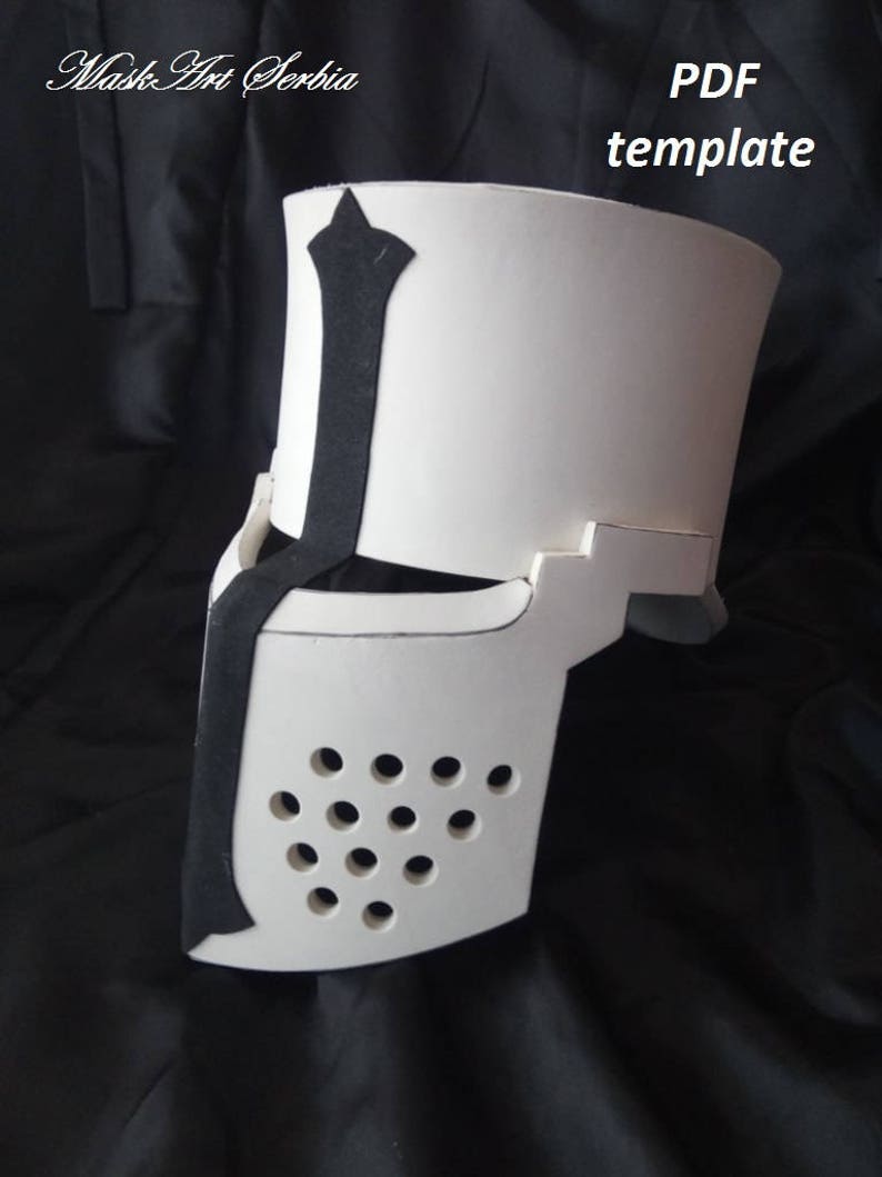 DIY Medieval helmets templates for EVA foam Etsy
