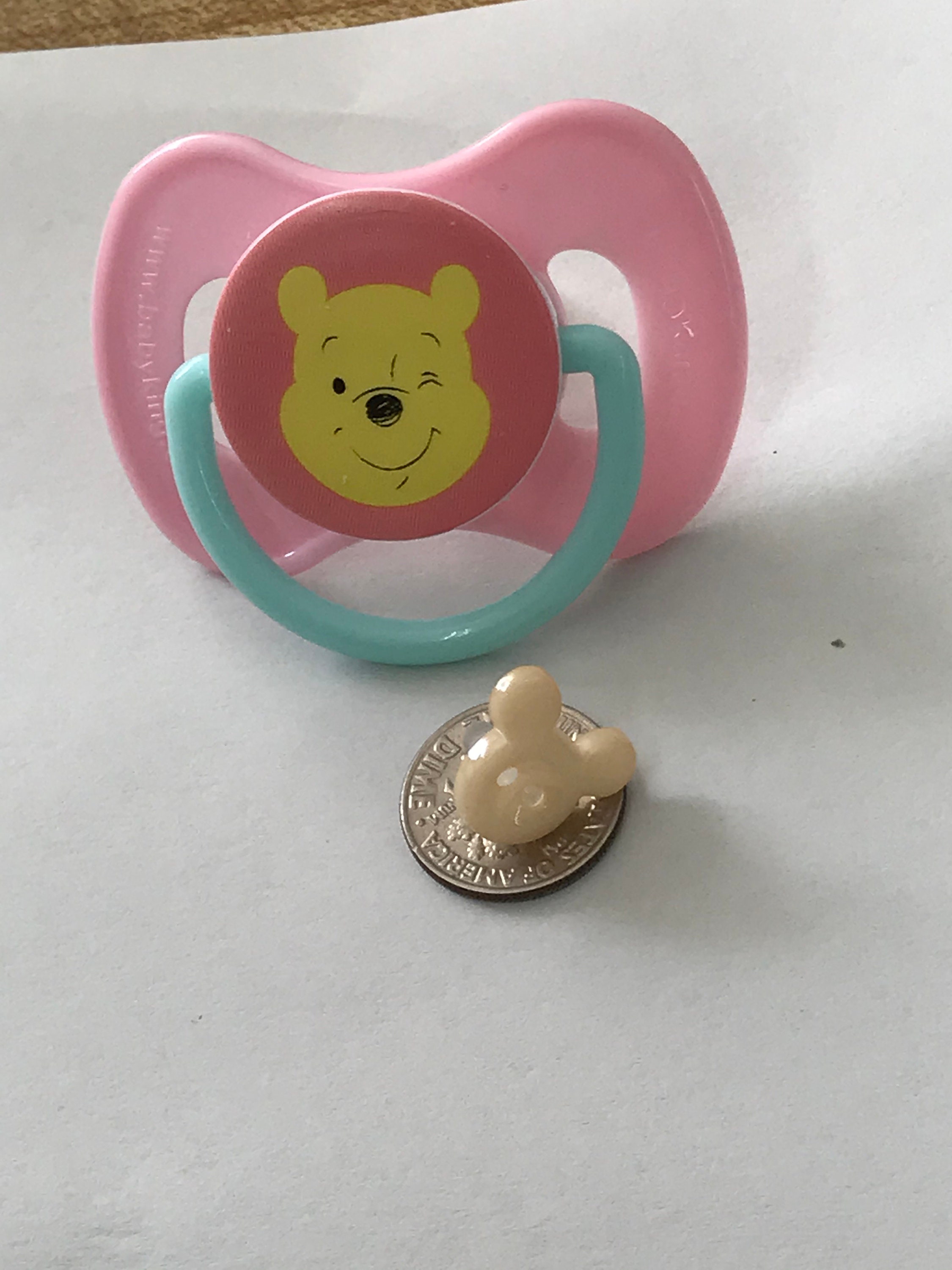 Miniature Silicone Doll Pacifier/ Tiny Silicone Doll Pacifier Etsy