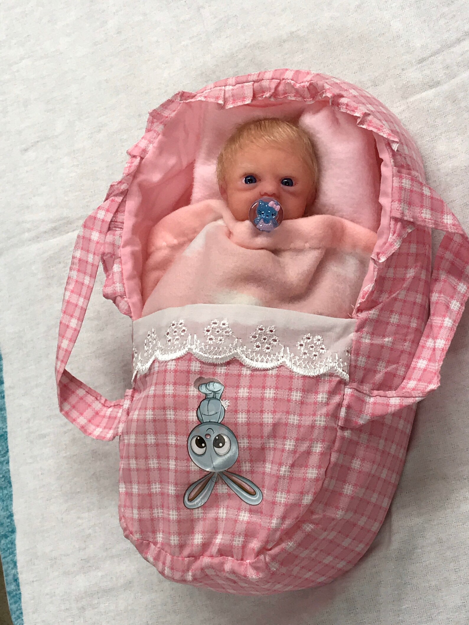 Miniature silicone doll / reborn doll Bed /ooak doll Etsy