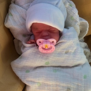 Miniature 9-13 inches silicone doll pacifier, reborn doll 9-13  inches pacifier
