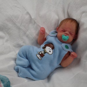 Full body silicone miniature baby boy