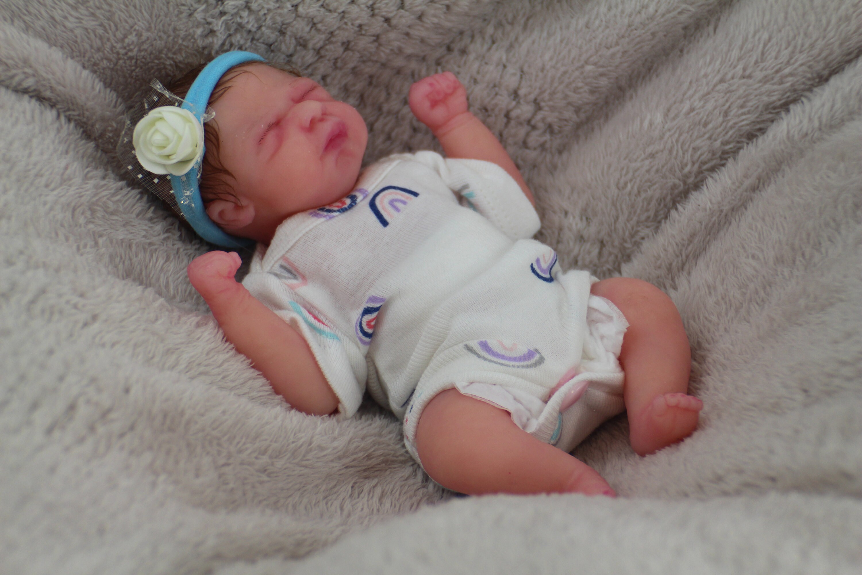 Miniture baby girl de silicona de cuerpo entero Bebe y moja Etsy