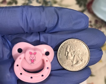 Chupete de silicona para muñeca en miniatura de 9 a 13 pulgadas, chupete para muñeca renacida de 9 a 13 pulgadas