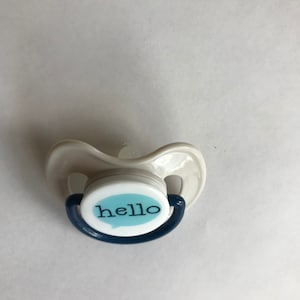 未熟児 / 超未熟児用シリコン人形用おしゃぶり