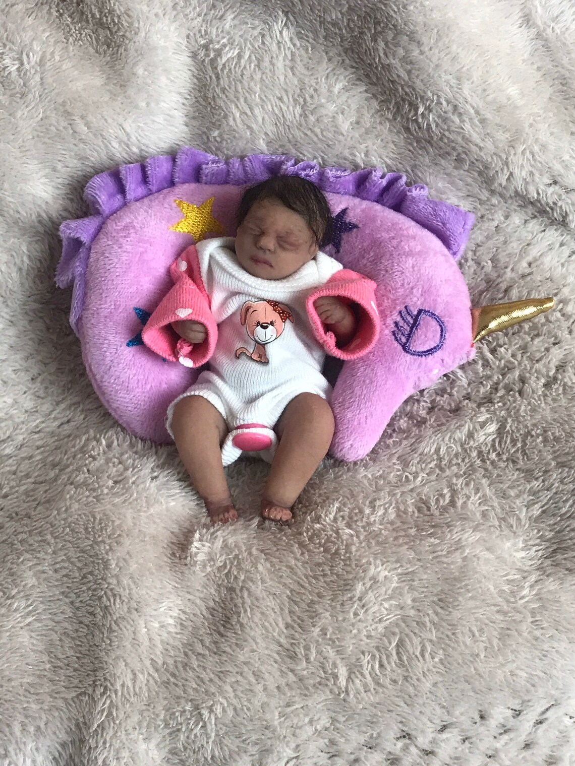 Miniature 36 inches doll boppy pillow/ Doll boppy pillow Etsy