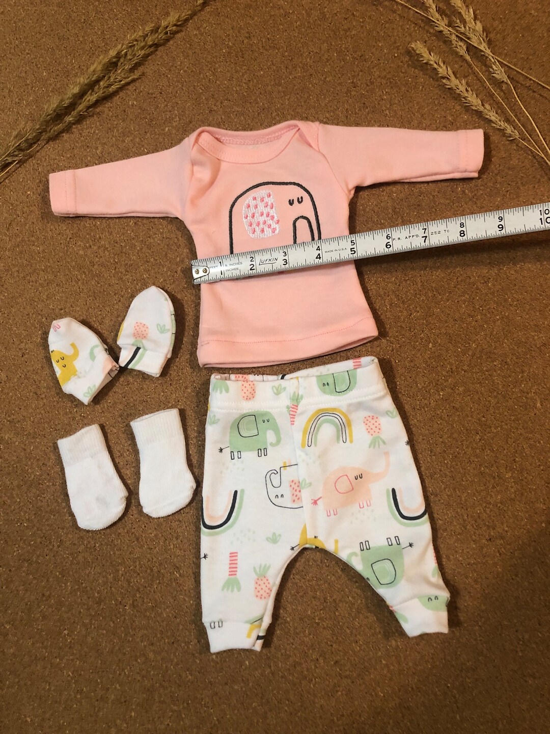 Micro Preemie Clothes/ Preemie 14 Inches Silicone Doll Outfits, Reborn