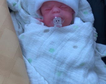 Chupete de silicona para muñeca en miniatura de 7 a 9 pulgadas, chupete para muñeca renacida de 7 a 9 pulgadas