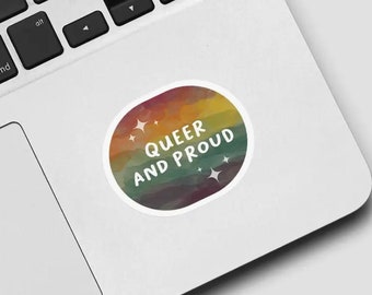 Queer and Proud Sticker