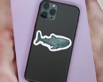 Whale Shark Glossy Sticker