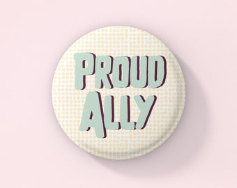 Proud Ally Button