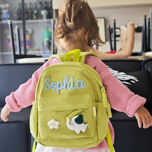 Sac à dos personnalisé pour tout-petit, sac personnalisé pour tout-petit, sac à dos pour enfant avec nom cartable d'école préscolaire Sac à dos pour enfant avec nom, cadeau d'anniversaire