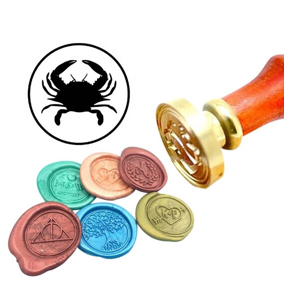 Custom wax Seal Kit wax stamp Mushroom Wreath seal Wax sealing wax stamp