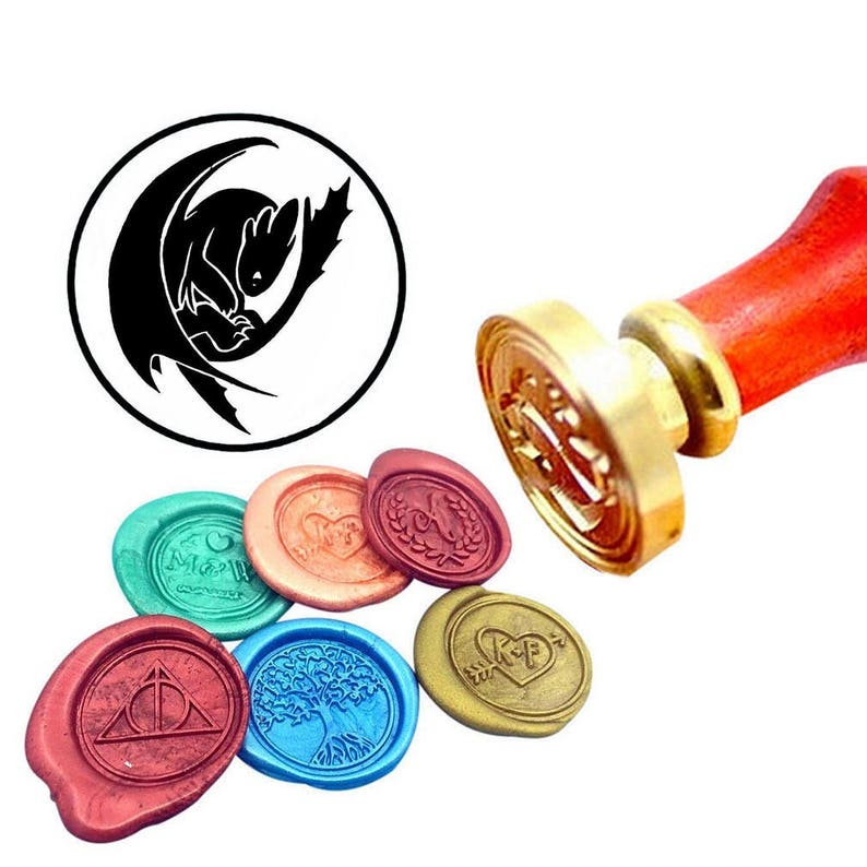 Elvish Languages Wax Seal Stamp Elvish Monogram Wax Stamp Custom Initial Date Wedding Invitation Wax Seal Kit Elvish Sealing Wax Stamp Kit