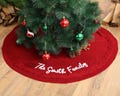 Personalized Christmas Tree Skirt - Custom Family Name - Handmade Holiday Decor - Keepsake Xmas Gift - Family Tree Skirt