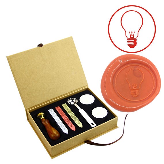 Lampa Bulb Laku Znaczków żarówka Wosk Uszczelniająca Pieczęć Etsy