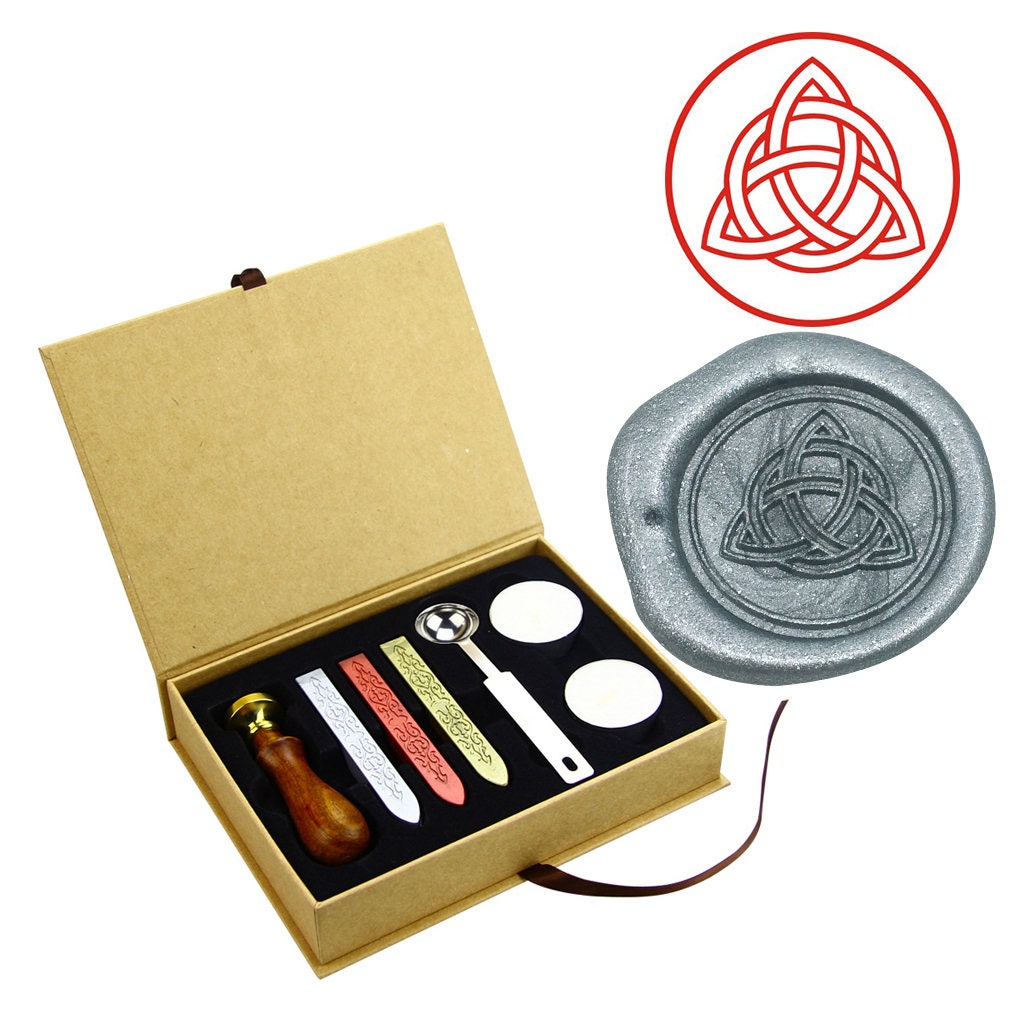Celtic Knot Wax Seal Stamp Celtic Knot Sealing Wax Stamp Etsy