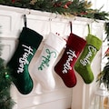 2025 Christmas Stockings,  Personalized Knitted Family Monogram Red Holiday Knit Tree Name Christmas Stockings Xmas Holiday Decor Gift product logo
