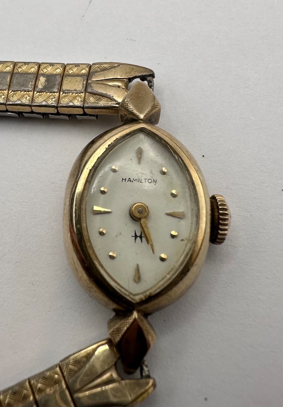 Vintage Hamilton 10k RGP women’s watch