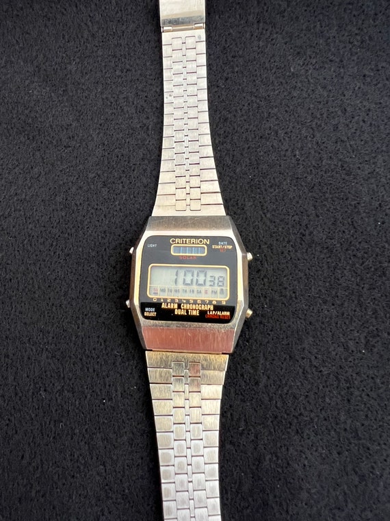 retro casio dual time - Gem
