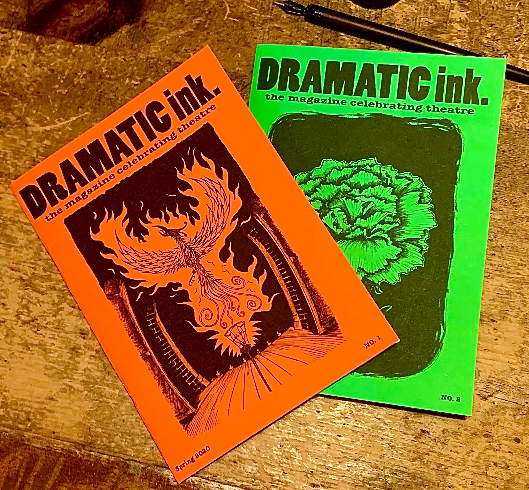 Dramatic Ink Quarterly Magazine 12 Month Subscription 4 | Etsy