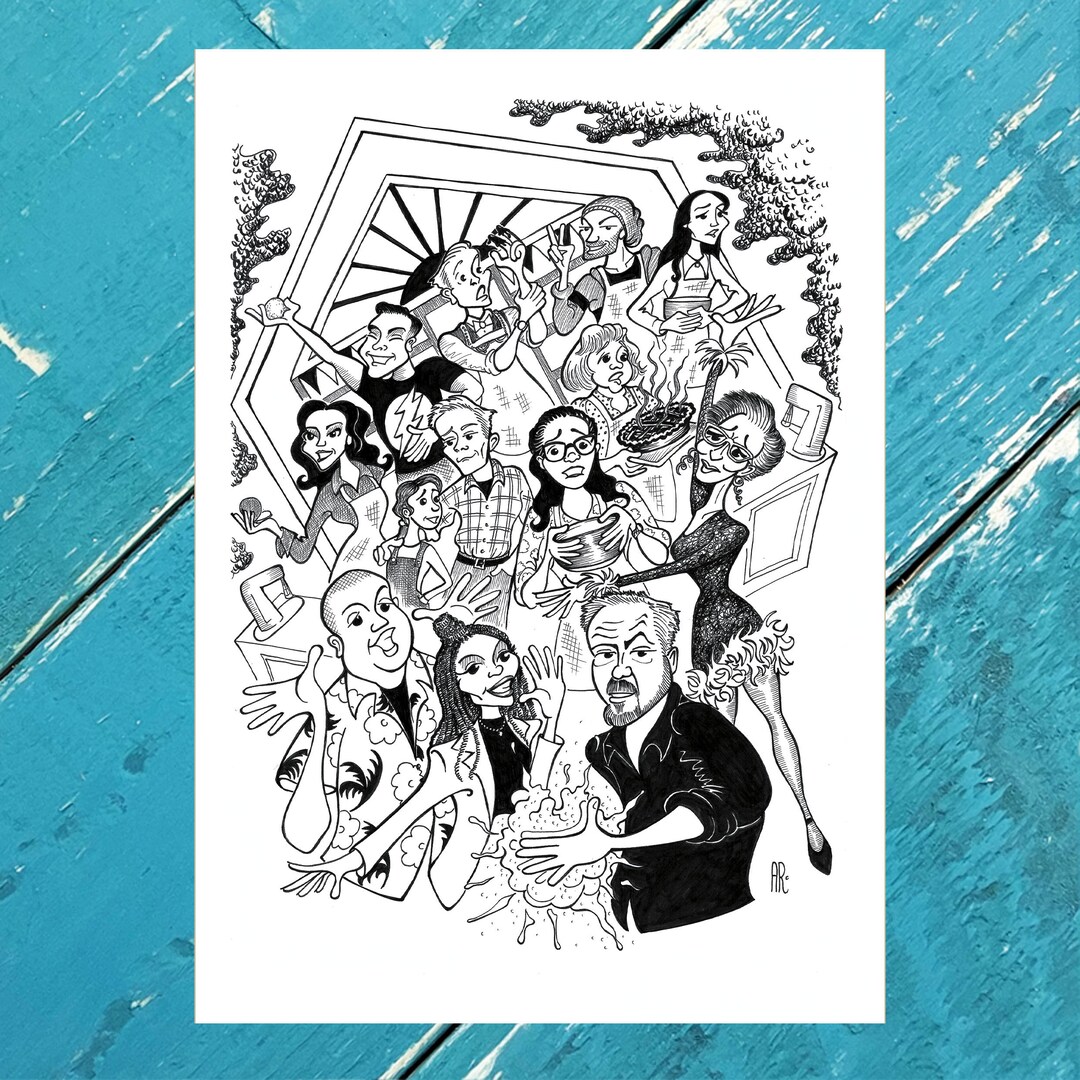 The Great British Bake off Musical - Etsy