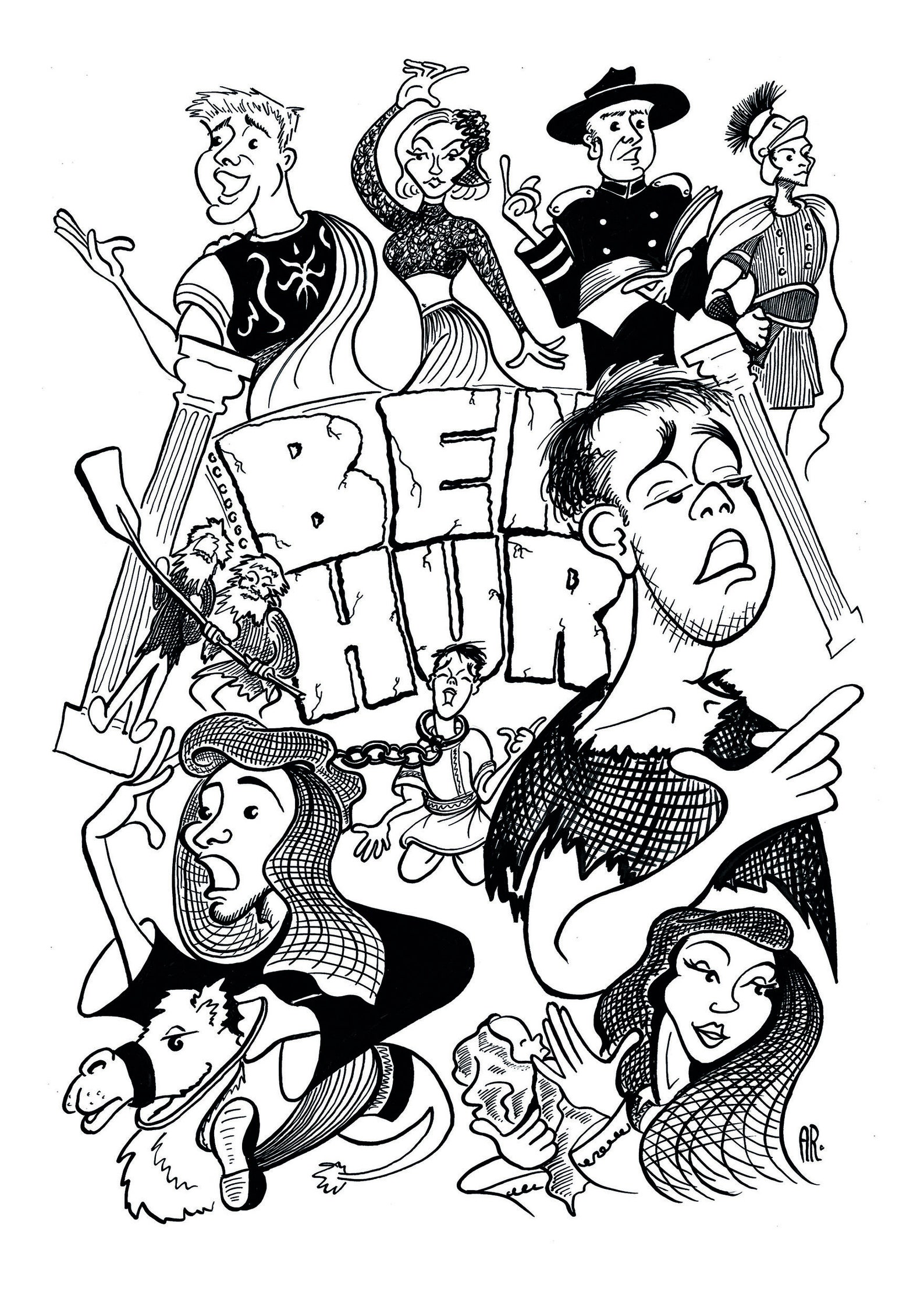 Ben Hur Barn theatre 2020 Etsy