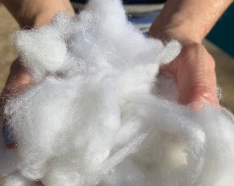 Recycled Fiberfill - cotton/poly blend 5 oz.