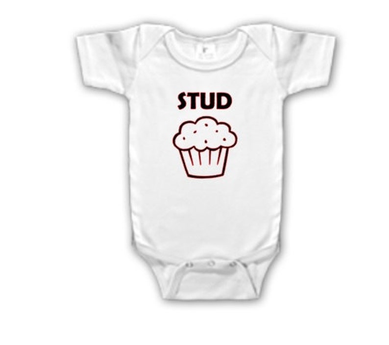 Stud muffin onesie