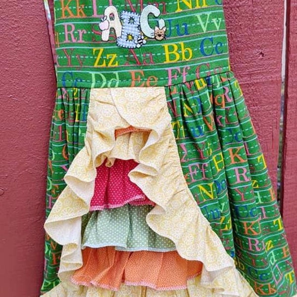 Sun dress - ABCs (4T)