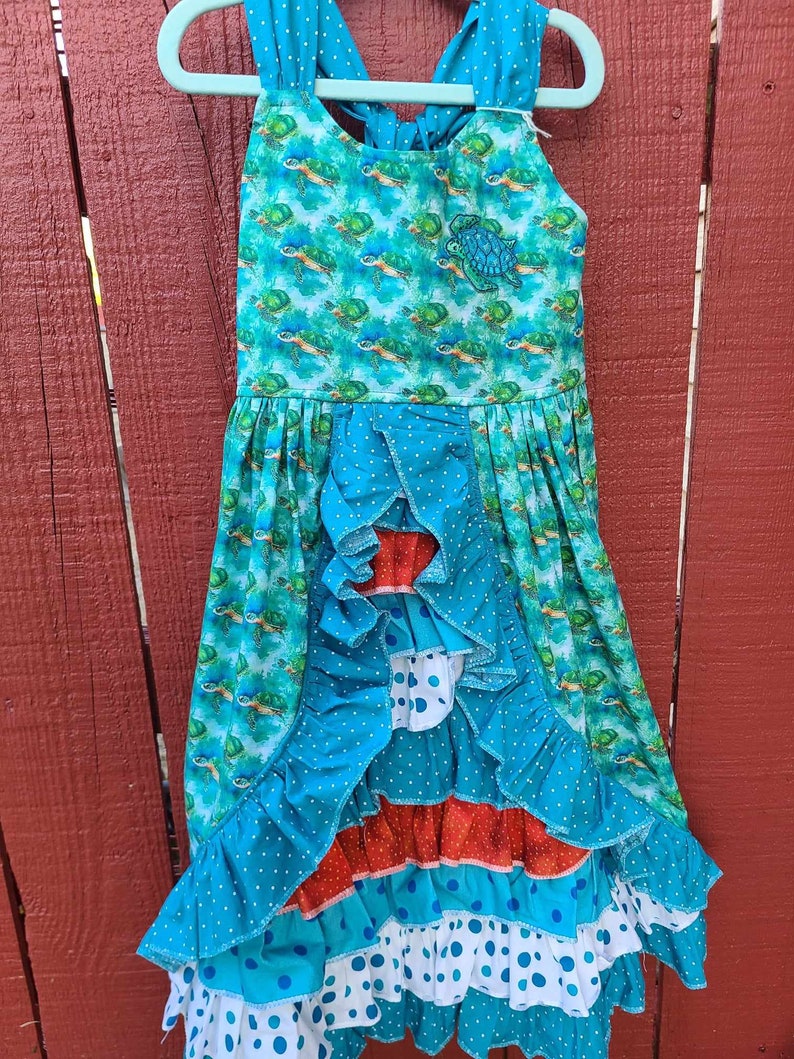 Sun Dress Sea Turtles 7/8 - Etsy