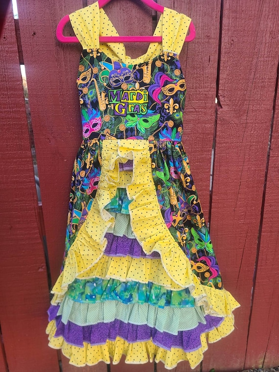Sun Dress - Mardi Gras (7/8) - Etsy