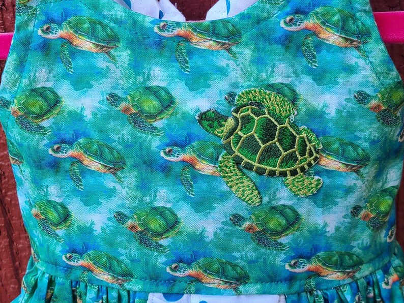 Sun Dress Sea Turtles 7/8 - Etsy