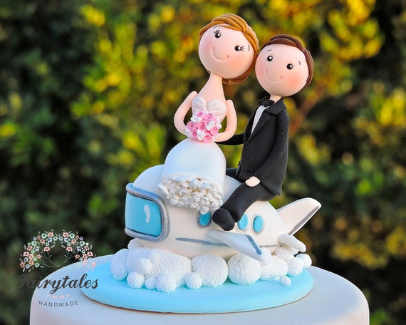 Figurine Topper Gateau De Mariage Custom Cake Topper Mariage Etsy