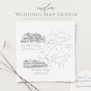 Conception de carte de mariage Conception de carte pour faire-part Carte d'événement personnalisée Plan de mariage personnalisé Croquis personnalisé Créateur de carte Illustration de carte