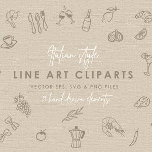 Cliparts de comida italiana Aperol Spritz Linha de arte Macarrão PNG Menu italiano Vinho Vetor Desenhos de comida italiana Menu PNG Espresso Clipart