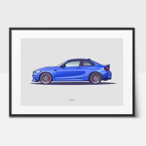 M2 CS - Stampa auto, Poster auto ad alte prestazioni