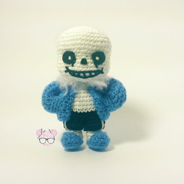 Amigurumi Sans the Skeleton || Pattern || Undertale