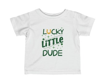 T-shirt en jersey fin Saint-Patrick pour bébé