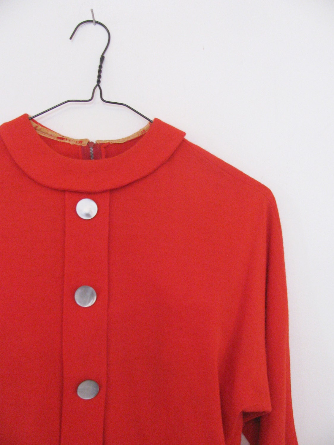 Ultra Sexy Vintage 1950s Bright Red Demille Pinup Blouse With - Etsy