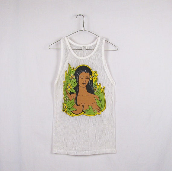 Iconic and Rare - 1970s-80s B.V.D. Mesh Sleeveles… - image 2