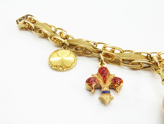 Fabulous Mid-Century European Tourist 14K Gold Ch… - image 2