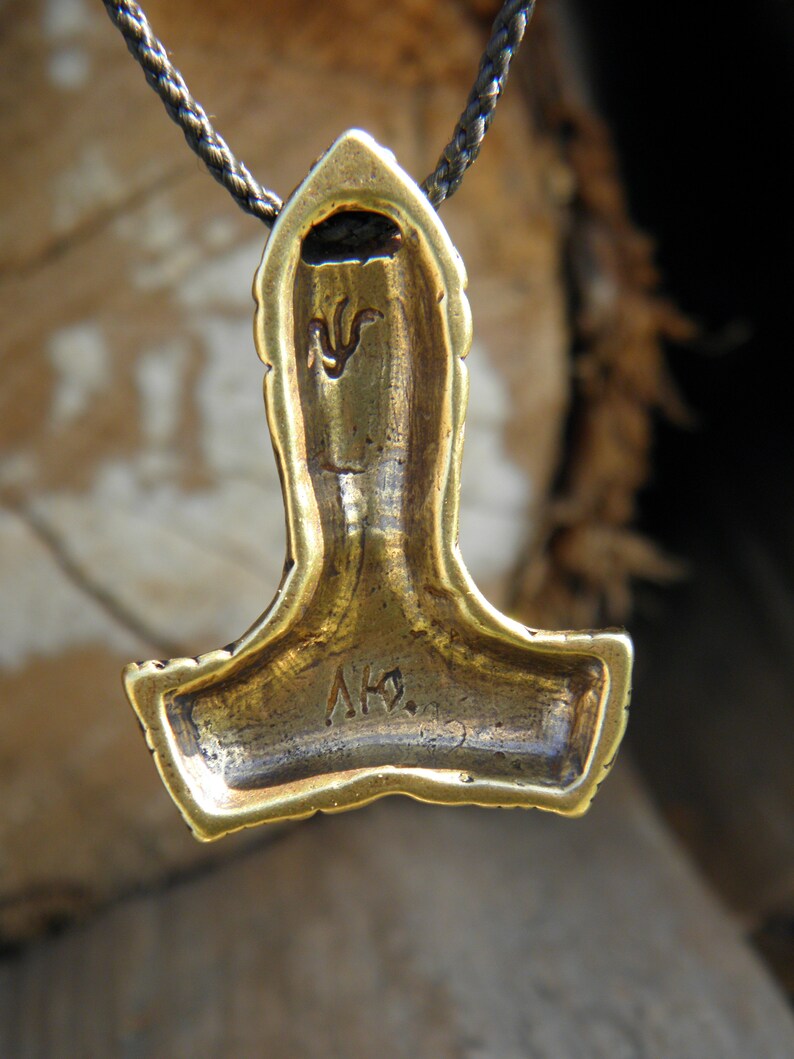 Mjolnir Thor's hammer Protection Amulet Viking jewelry Etsy